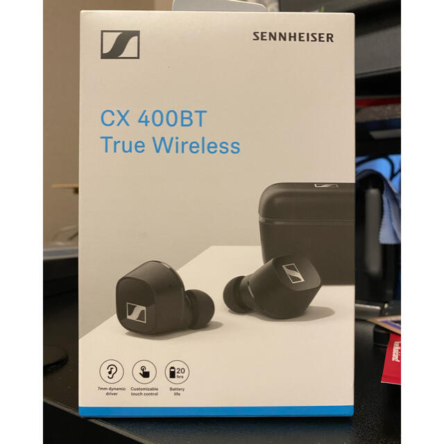 SENNHEISER(ゼンハイザー)のゼンハイザー CX 400BT True Wireless スマホ/家電/カメラのオーディオ機器(ヘッドフォン/イヤフォン)の商品写真