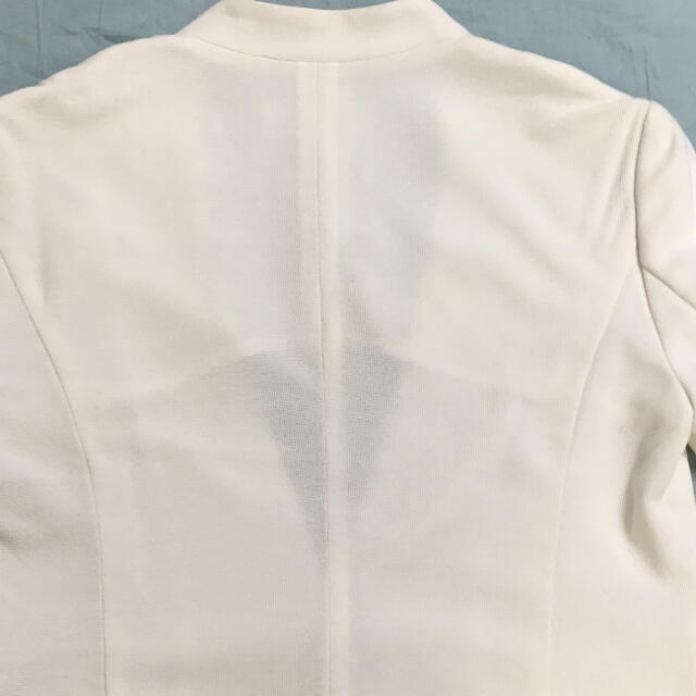 アルアバイル　テーラードジャケット　ホワイト レディースのジャケット/アウター(ノーカラージャケット)の商品写真