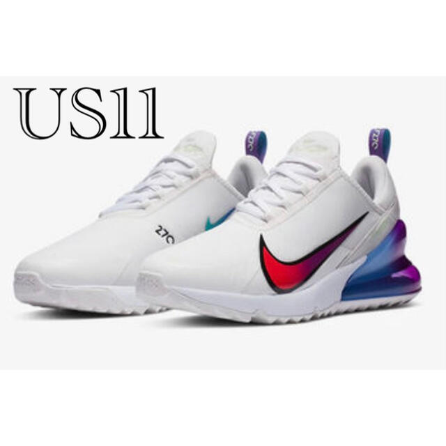 NIKE(ナイキ)のNIKE GOLF 正規品 AIR MAX 270G TOUR 日本未入荷 新品 スポーツ/アウトドアのゴルフ(シューズ)の商品写真