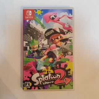 ニンテンドースイッチ(Nintendo Switch)のakiti7950様専用【超美品】スプラトゥーン2 空箱(家庭用ゲームソフト)