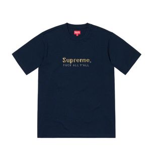 シュプリーム(Supreme)のsupreme gold bars tee navy small(Tシャツ/カットソー(半袖/袖なし))