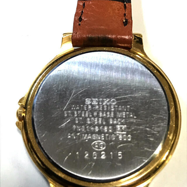 SEIKO(セイコー)の【値下げ美品】セイコークォーツ腕時計ルーセント　新品電池交換稼働品 レディースのファッション小物(腕時計)の商品写真