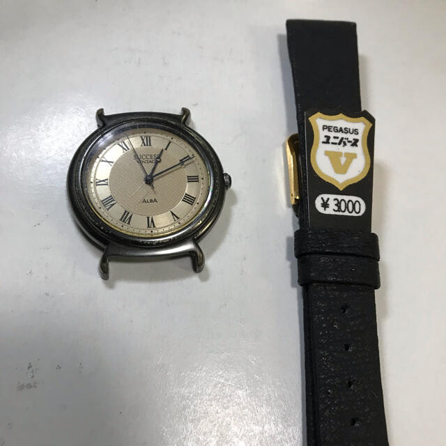 SEIKO(セイコー)の【値下げ美品】セイコーアルバ　クォーツ腕時計　新品電池交換稼働品 レディースのファッション小物(腕時計)の商品写真