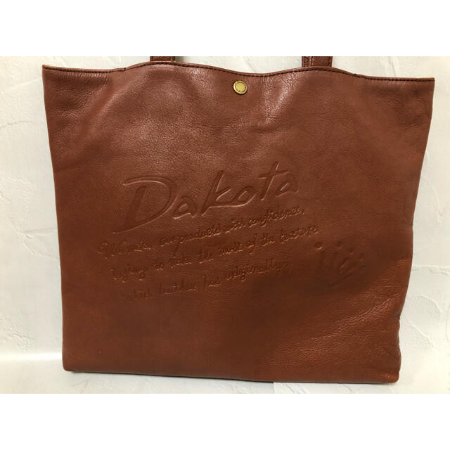 Dakota(ダコタ)のDakota トートバッグ　ブラウン レディースのバッグ(トートバッグ)の商品写真