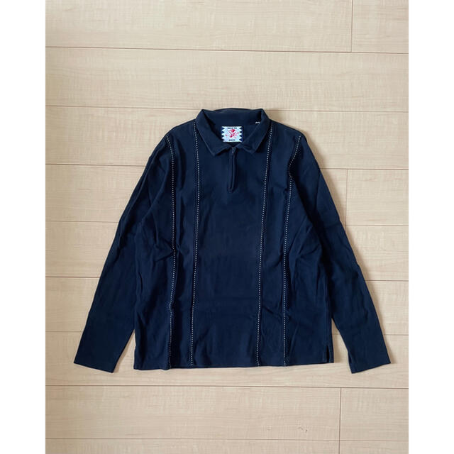 開封品 Santa Fe サンタフェ ワッフルtシャツ 04size ブラック 海外輸入 メンズ トップス Roe Solca Ec