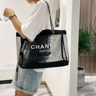 CHANEL トートバッグ メッシュトートバッグ