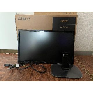 エイサー(Acer)のAcer ゲーミングモニター 21.5インチ KA220HQbmidx フルHD(ディスプレイ)