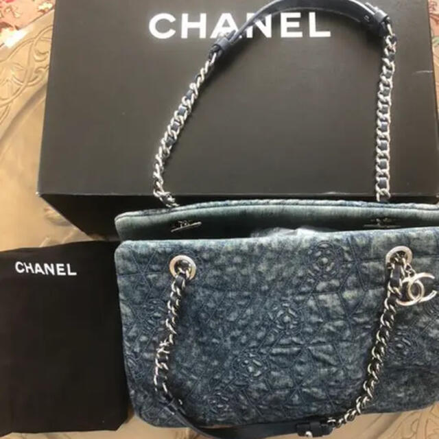 最終値下げ CHANEL - CHANELバック デニム ショルダーバッグ