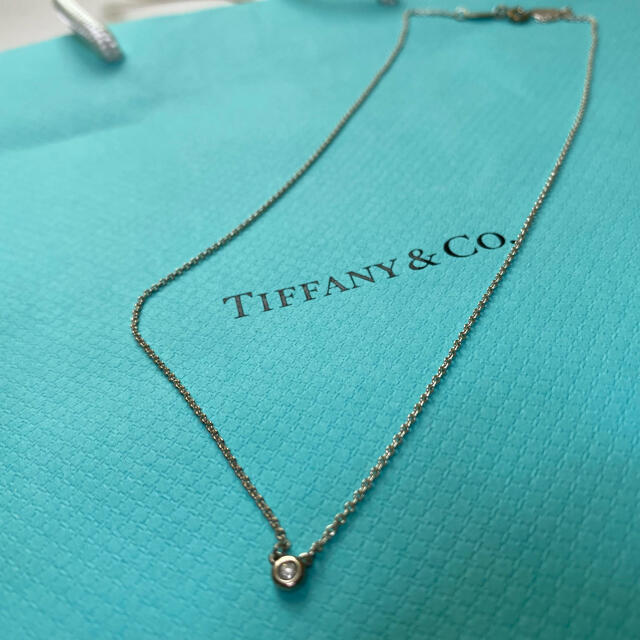 レディース【Tiffany】ダイヤモンドペンダント