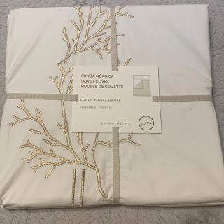 ザラホーム(ZARA HOME)の【お値下げ】【新品、未使用品】ZARA布団カバーシングルサイズ(シーツ/カバー)