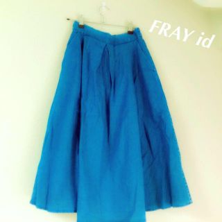 フレイアイディー(FRAY I.D)のfrayid デニムスカート👗(ひざ丈スカート)