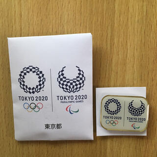 東京オリンピック　ピンバッチ　2020(記念品/関連グッズ)