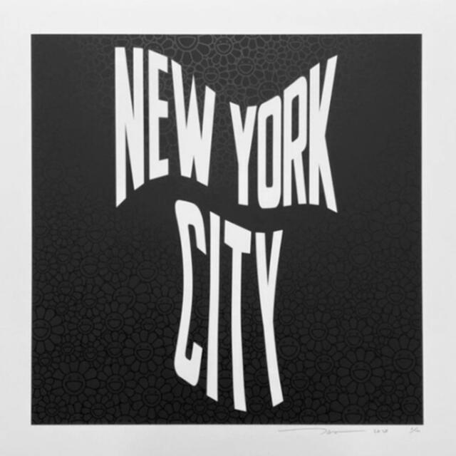 MEDICOM TOY(メディコムトイ)の村上隆 夜に咲く華 NEW YORK CITY エンタメ/ホビーの美術品/アンティーク(版画)の商品写真