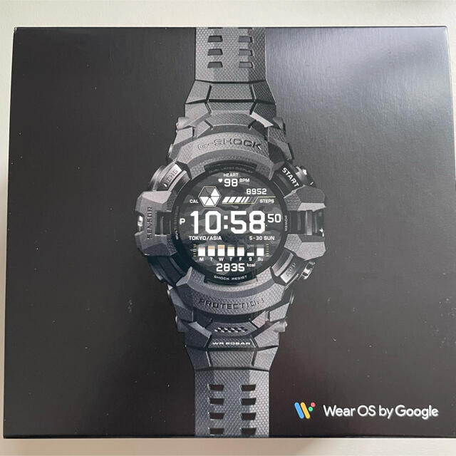 新品未使用G-SHOCK G-SQUAD PRO  GSW-H1000-1AJR腕時計(デジタル)