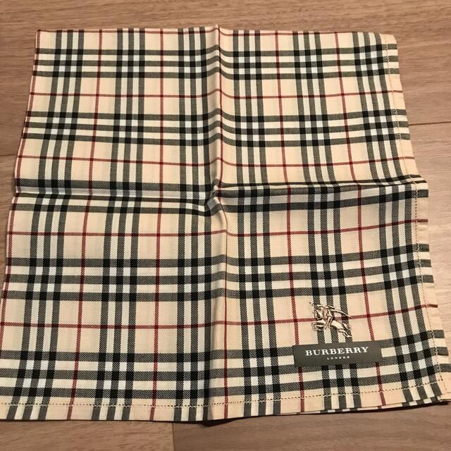 BURBERRY(バーバリー)のバーバリー　ハンカチ メンズのファッション小物(ハンカチ/ポケットチーフ)の商品写真