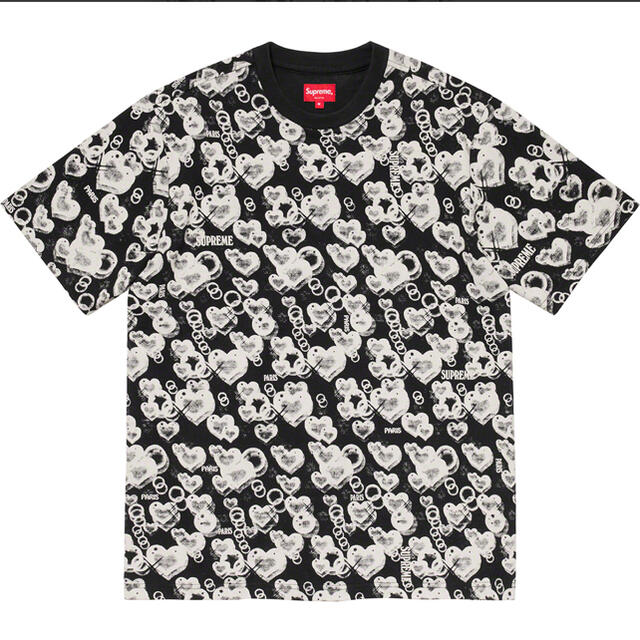 supreme Hearts S/S Top Large