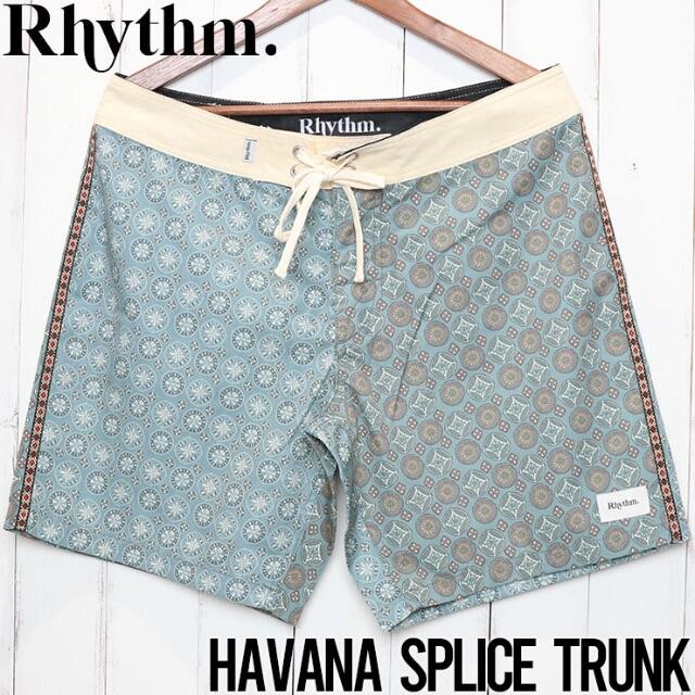 Rhythm リズム HAVANA SPLICE TRUNK ボードショーツ 0