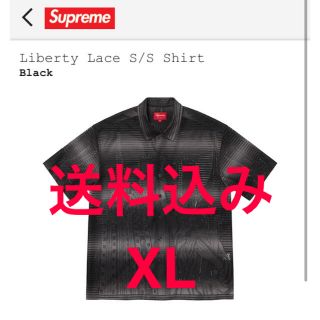 Supreme Liberty Lace Shirt Black Lサイズ