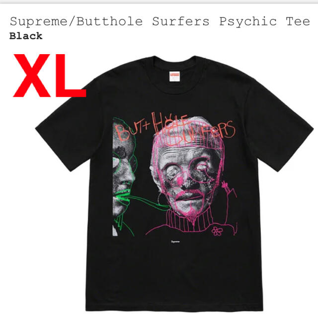 希少 Supreme Butthole Surfers Tシャツ サイズL