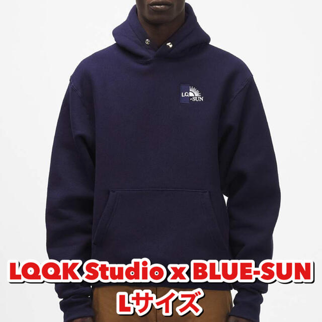 LQQK Studio x BLUE-SUN ルック パーカー