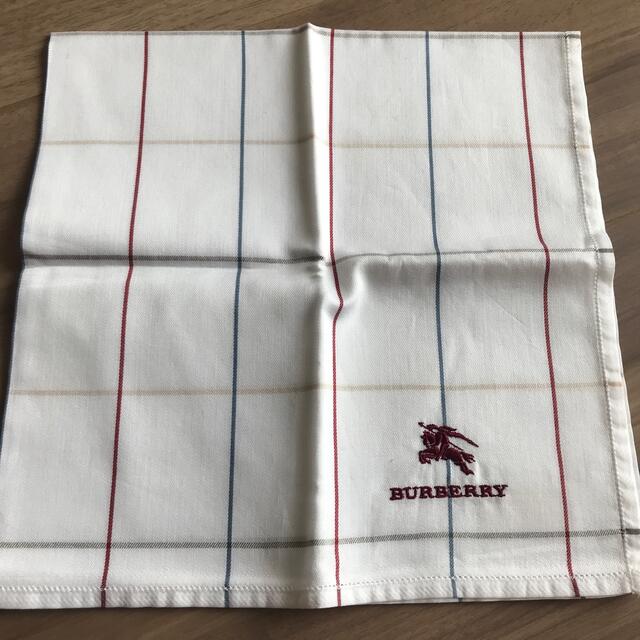 BURBERRY(バーバリー)のバーバリー　紳士用ハンカチ メンズのファッション小物(ハンカチ/ポケットチーフ)の商品写真