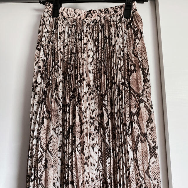 python pleats long skirt レディースのスカート(ロングスカート)の商品写真