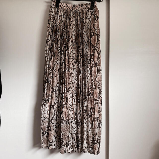 python pleats long skirt レディースのスカート(ロングスカート)の商品写真
