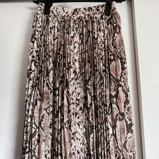 python pleats long skirt(ロングスカート)