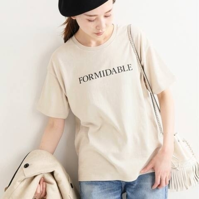 IENA(イエナ)のイエナ　ロゴプリントTシャツ レディースのトップス(Tシャツ(半袖/袖なし))の商品写真