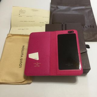 ルイヴィトン(LOUIS VUITTON)のりん様専用♪Louis Vuittonレア色iPhone6プラス携帯ケース(モバイルケース/カバー)