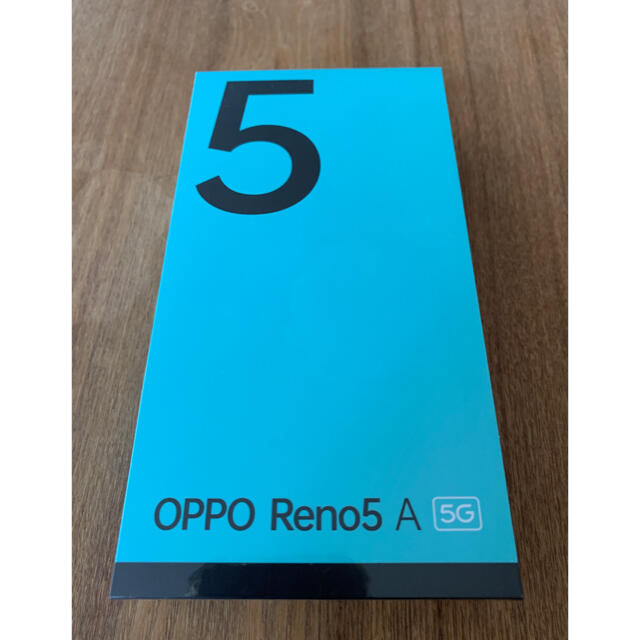 OPPO - 【新品未開封】OPPO Reno5 A アイスブルー Simフリー版
