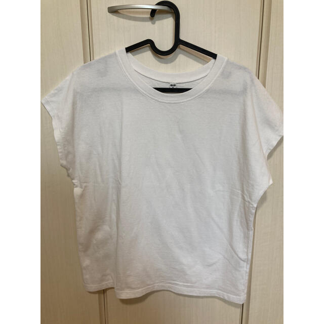 UNIQLO(ユニクロ)の【一度着用】UNIQLO シャツ サイズM レディースのトップス(Tシャツ(半袖/袖なし))の商品写真