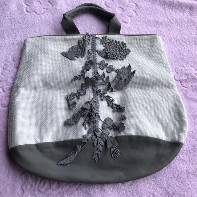 ミナペルホネン　marron bag forest parade