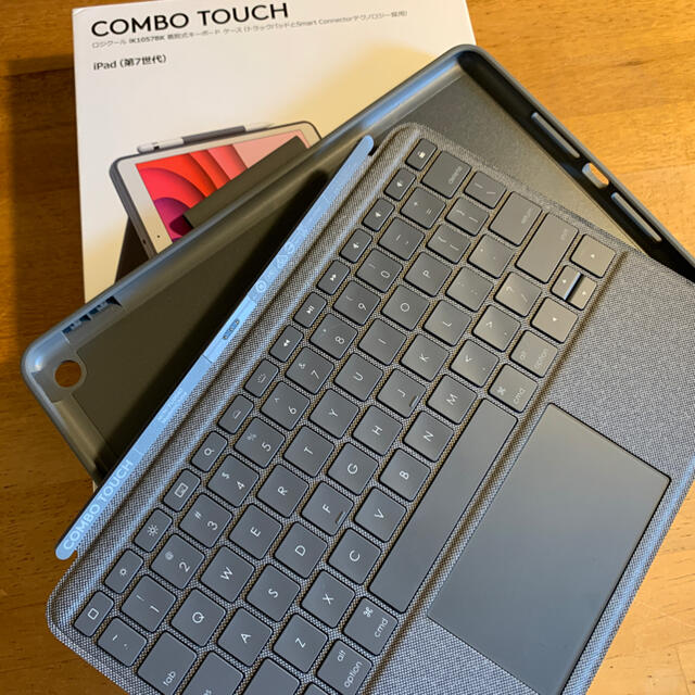 ロジクール combo touch ipad 7/8世代用 ik1057bk - iPadケース