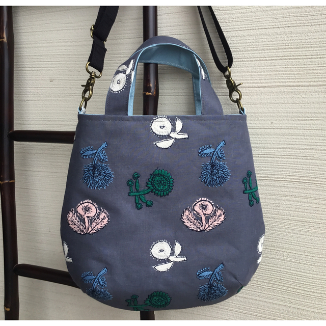 ミナペルホネンquartet 2Wayショルダーバッグ ハンドメイド ミナペルホネンquartet 2Wayショルダーバッグ ハンドメイド
