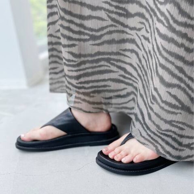 L'Appartement DEUXIEME CLASSE(アパルトモンドゥーズィエムクラス)の【MOHI/モヒ】SANDAL ブラック レディースの靴/シューズ(サンダル)の商品写真