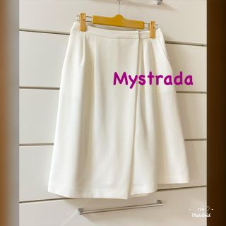 マイストラーダ(Mystrada)の最終SALE✦︎マイストラーダ♥アシメガウチョパンツ♥ホワイト(その他)