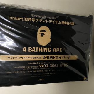 アベイシングエイプ(A BATHING APE)のsmart ８月号 付録(ボディーバッグ)