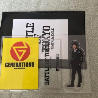 ジェネレーションズ(GENERATIONS)の佐野玲於 アクリルスタンド BOT(国内アーティスト)