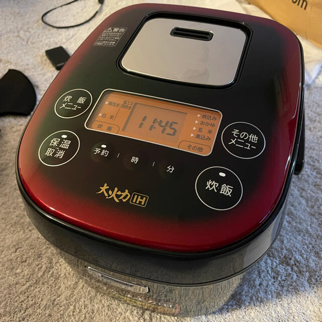 アイリスオーヤマ - アイリスオーヤマ IH炊飯器 JRC-IE50-BKの通販 by