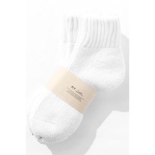 ワンエルディーケーセレクト(1LDK SELECT)の【新品】MY_マイ WOMEN'S SOCKS WHITE ソックス ホワイト(ソックス)