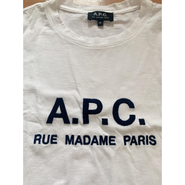 A.P.C(アーペーセー)のAPC　シャツ 美品 メンズのトップス(Tシャツ/カットソー(半袖/袖なし))の商品写真