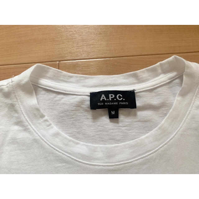 A.P.C(アーペーセー)のAPC　シャツ 美品 メンズのトップス(Tシャツ/カットソー(半袖/袖なし))の商品写真