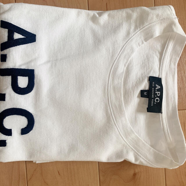 A.P.C(アーペーセー)のAPC　シャツ 美品 メンズのトップス(Tシャツ/カットソー(半袖/袖なし))の商品写真