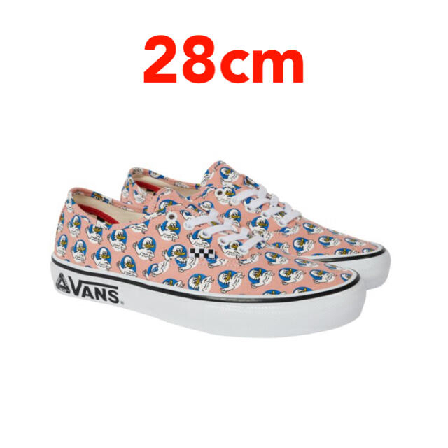 PALACE VANS SKATE AUTHENTIC SALMON 28cm