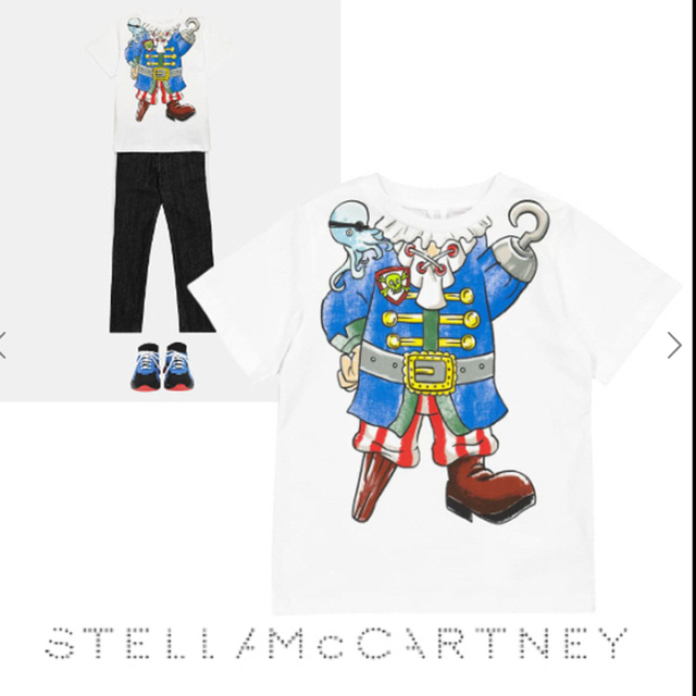 Stella McCartney(ステラマッカートニー)のSTELLA McCARTNEY Kids オーガニックTシャツ 12A キッズ/ベビー/マタニティのキッズ服男の子用(90cm~)(Tシャツ/カットソー)の商品写真