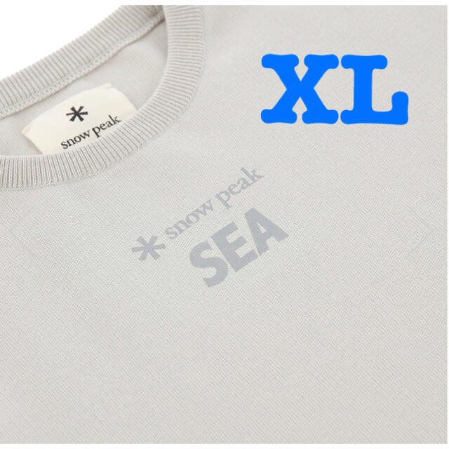 XL SNOW PEAK X WDS CO/PE DRY S/S TSHIRT