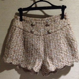 リリーブラウン(Lily Brown)のツイードショートパンツ(ショートパンツ)