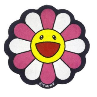 Flower Floor Mat Pink 2枚(その他)