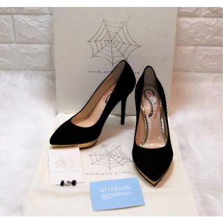 シャルロットオリンピア(Charlotte Olympia)の★ユキ様専用様専用★ DEBBIEスエードパンプス-22cm-新品(ハイヒール/パンプス)